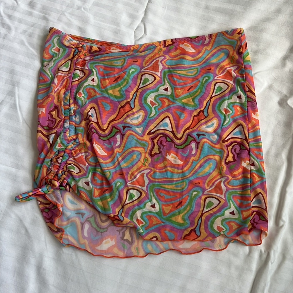 Three Piece Multi Color Swimsuit - Picture 4 of 5
